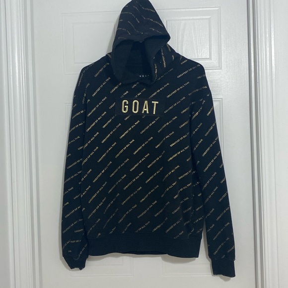 Other - Goat greatest of all time long sleeve hoodie sweatshirt black small  ( 6A )